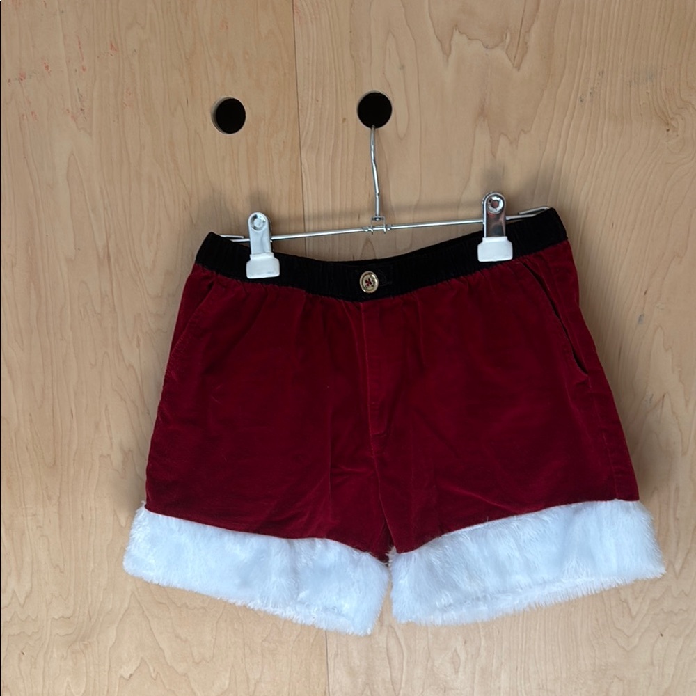 Chubbies Red Velvet Santa Shorts